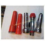 assorted flash lights unique ones