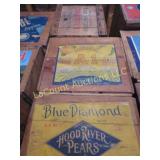 3 fruit crates good used condition