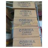 stack wood cigar boxes corina larks