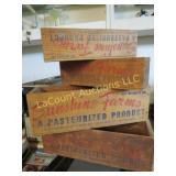 4 cheese boxes decor