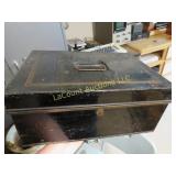 vintage cash storage box
