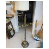 antique floor lamp heavy base adjustable