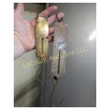 2 hanging scales both john chatillon