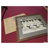 1921 baseball framed picture newspaper Team?