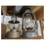 2 vintage lanterns