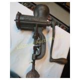antique Enterprised tinned meat chopper grinder