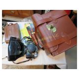 Petri camera w case booklet Ansco camera