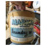 vintage Markay laundry soap nucket pail