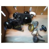 assorted door knob sets vintage