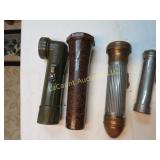 assorted flash lights