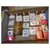 assorted kitchen tins spices