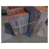 2 vintage crates sterling bolt smith corona