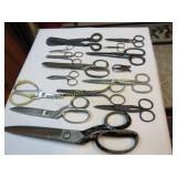 assorted scissors sheers