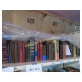 Shelf vintage books   assorted