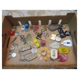 assorted keychains bullets advertising