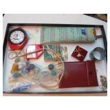 smalls marbles stop watch pocket knife misc