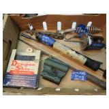 air pump, stove handle clamp dragon skin misc