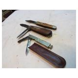 assorted knives pocket knife