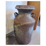 vintage milk can w lid