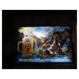 Old Style Waterfall beer light working condition