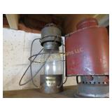 vintage oil lamps railroad style