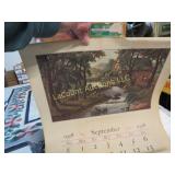 1958 calender General Felt products