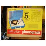 deJay kids phonograph record player