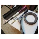 metal hangers horn tin divided holder sprinkler