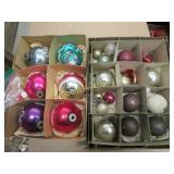 vintage Christmas ornaments