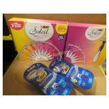 2 Soleil 10 pack razor gift packs & Bic Razors