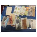 antique postcards assorted themes