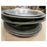 vintage pie tins plates assorted