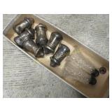 sterling silver salt pepper shakers
