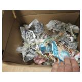 clear glass stemware