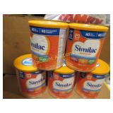 5 cans Similac Sensitive NOT expired