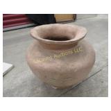 unmarked large pottery pot vase jardinier