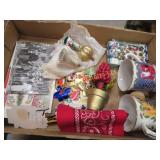 vintage christmas ornaments mugs misc