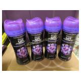 4 bottles Laundry beads Downy Unstopables 7.8 oz h