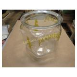 vintage Planters peanut jar no lid