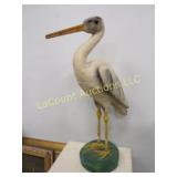 Castle Hall Cigar store display Stork bird display