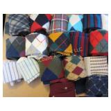 assorted vintage argyle socks assorted