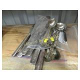 silver plated flatware assorted