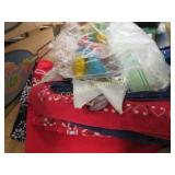 many handkerchiefs character erasers barrettes