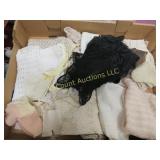 vintage hand made crochet doll baby clothing