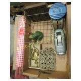 metal basket ceramic frog tape dispenser door