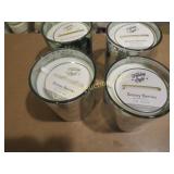 4 Christmas Snowy Berries Candles Great Gifts!