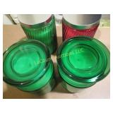 4 Christmas scented jar candles great gifts