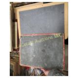 slate chalk boards one framed