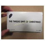 twelve days of Christmas ornaments
