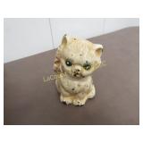 vintage cast iron cat bank